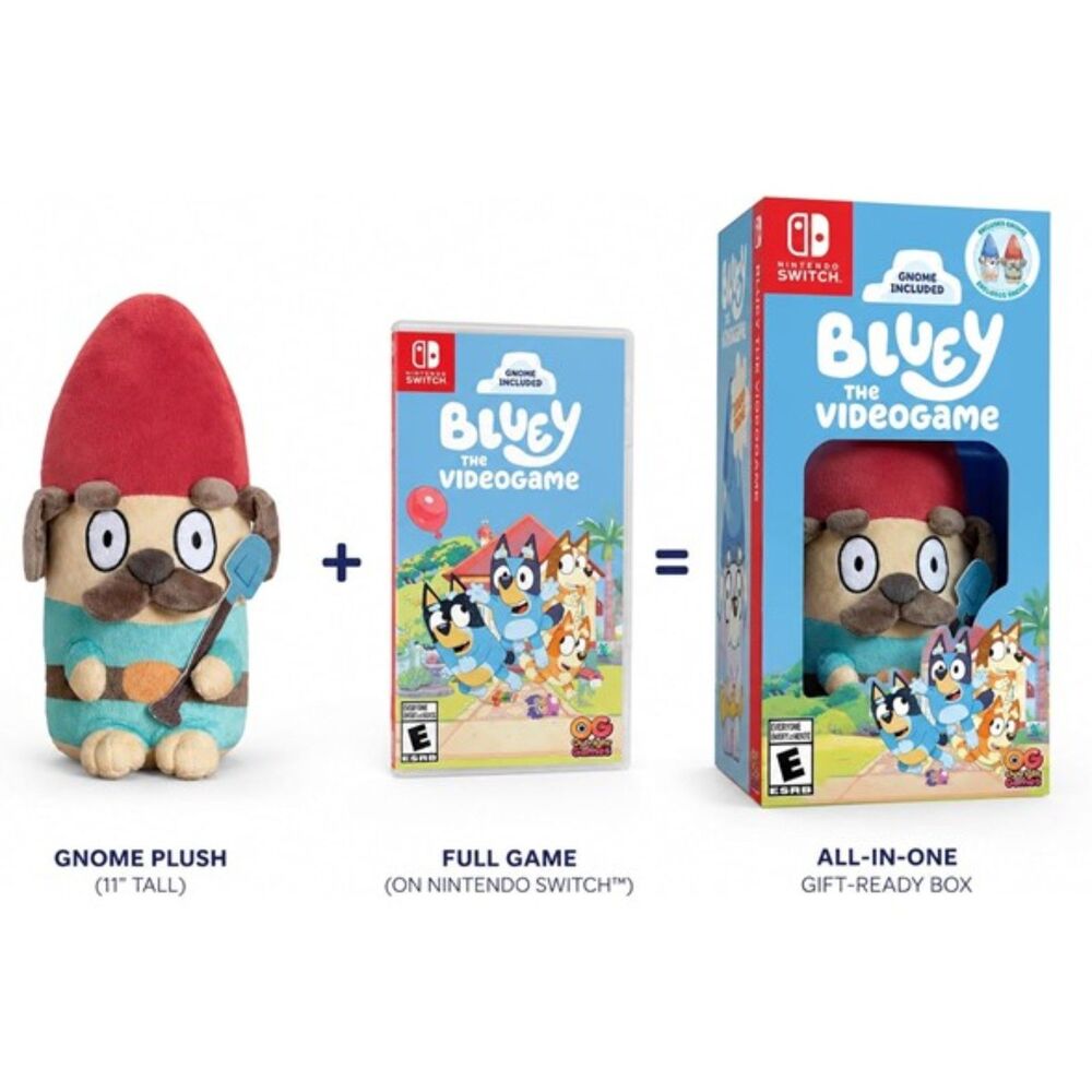 Bluey Gnome Plush Bundle Amazon Exclusive